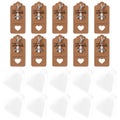 30 Pcs 1 Set Key Rings Decorative Novel Tags Unique Car Hangings