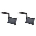2pcs Metal Headset Rack Hooks Headphone Holder Monitor Mount Headphone Hanger F