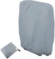 1pc gray Folding Chair Protector Garden Chair Protector Uv Resistant 110 x 71cm