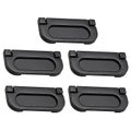 5pcs blackaluminium Alloy Drawer Handle Simple Modern Drawer Handle Practica