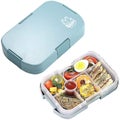 High Quality Lunch Box With 6 Compartmentsblue