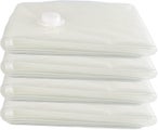 4 Pack Vacuum Storage Bag 60x80cm Reusable Vacuum Storage Bag For Clothes Du