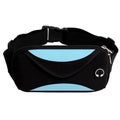 Sports Waterproof Waist Bag For Women And Men black And Blue Running Waist