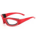 Kitchen Onion Cutting Goggles red Fog Free Lenses Safe And Tear Free Food