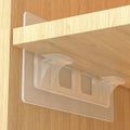 4pcs 6*14cm Punch Free Shelf Support Peg-self Adhesive Shelves Clips For Kitch