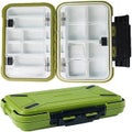 GreenFishing Lure Storage Box Portable Waterproof Fishing Tackle Box Fishin