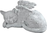 Design Toscano Memorial Cat Pet Angel Honorary Statue Headstone Polyresin An