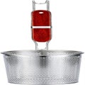 Stainless Steel Mesh Skimmer With Bamboo Handle Kitchen Stainless Steel Past
