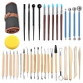 Sculpting Tools 36 Pcs Pottery Tool Modeling Tool Clay Sculpting Pottery Too
