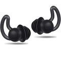2 Pieces Ultra Comfortable Noise Canceling Sleeping Earplugs Silicone Noise Re