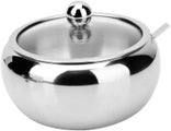 10*5.5cm Stainless Steel Containers With Lids Container With Lid Condiment Con