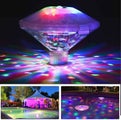 Led Pool Lightdisco Bath Lightsubmersible Led Light With 8 Multi-color Light