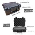Portable Seal Equipment Toolbox Organizer Hard Case