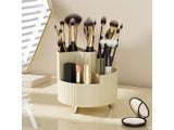 360&#176; Rotating Makeup Organizer Large Capacity Makeup Brush Holder For Vanity