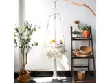 Large Macrame Cat Hammock Macrame Hanging Swing Cat Dog Bed Basket Home Pet Cat