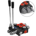 New 2 Spool Hydraulic Directional Control Valve Double Acting Cylinder Spool