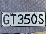 Great plate for Shelby GT 350