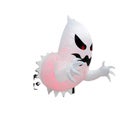 Halloween Decoration Halloween Inflatable Ghost Horror Window Ghost Foldable B