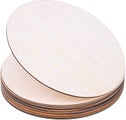 Wooden Circles For Crafts 12 Pack Of 12-inch Unfinished Wood Rounds For Projec