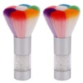 Soft Nail Art Dust Remover Makeup Brush Cleaner