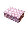 Small Bone Inlay Box in Ballet Pink