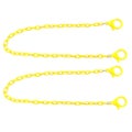 2pcs Chains Acrylic Plain Color Mask Ropes Mask Chains Glasses Chains Hanging