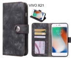 VIVO X21 case retro leather wallet case
