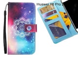 Huawei Y6 Pro 2019 case 3 card leather wallet case printed ID