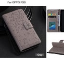 OPPO R9S Case Embossed Wallet Leather Case