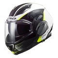 LS2 FF900 Valiant II Codex Helmet - White / Black