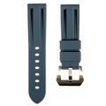 Pinnacle Premium Rubber Watch Strap - Blue Camouflage (2420 | LSR)