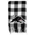 Penrith Panthers NRL Rugby League TARTAN Fabric Large Throw Blanket