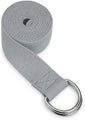 Yoga Strap Premium Athletic Stretch Band With Adjustable Metal D ring Buckle Lo