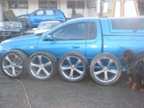 Mag Wheels 20x8 1/2 an bran new 275/35/40 tyres