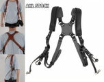 Dual Camera Leather Harness (Auckland Clearance)