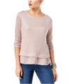 I.N.C Womens Shine Pullover Sweater