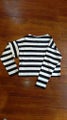 UNIQLO brand 100% cotton girl strip top Size XS