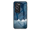 Slim Tempered Glass Case Cover for OPPO Reno12 Pro 5G