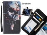 iphone 6 case 3 card leather wallet case printed ID
