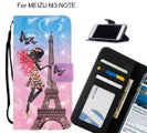 MEIZU M3 NOTE Case Leather Wallet Case 3D Pattern Printed