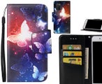 Samsung Galaxy A03S Case wallet fine leather case printed
