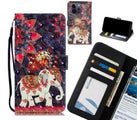 iPhone 14 Pro Max Case Leather Wallet Case 3D Pattern Printed