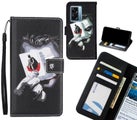 Oppo A77 2022 case 3 card leather wallet case printed ID