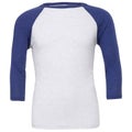 Canvas Unisex Adult 3/4 Sleeve Baseball T-Shirt