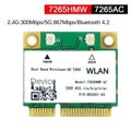 New For Intel 7260HMW AC 5G dual-band Gigabit Wireless Card 4.0 Bluetooth CHK29M