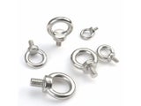 10pcs M3 M4 M5 M6 M8 Eye Bolt Stainless Steel Marine Lifting Eye Bolt Ring