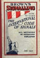 BROWNS SIGNALLING: How to Learn the International Code of Signals 1961