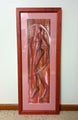 Woman with Hoop Painting Framed