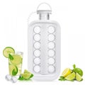 Ice Cube Tray, Ice Ball Maker Kettle Creative Ice Cube Tray Mold 2 In 1 Kitchen