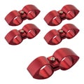 Proflow Twin Hose Clamp Separators, 5 pack, 05AN, Red, 13mm Hole - PFE155-05R